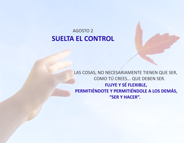 Suelta el control